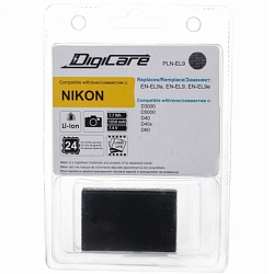 Аккумулятор DigiCare PLN-EL9 / EN-EL9a, EN-EL9 для D3000, D5000, D60, D40, D40x
