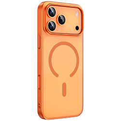 Задняя накладка KEEPHONE SKIN GRIP ULTRA SLIM MAGSAFE CASE для iPhone 17 PRO MAX (ORANGE)