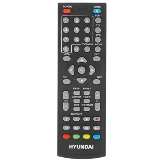 Ресивер DVB-T2 HYUNDAI H-DVB500 черный