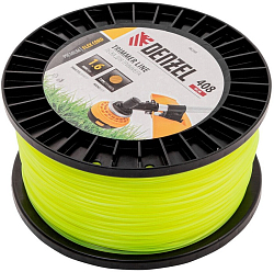 Леска для триммера круглая, 1,6мм х 408м, на DIN катушке FLEX CORD// Denzel 96268