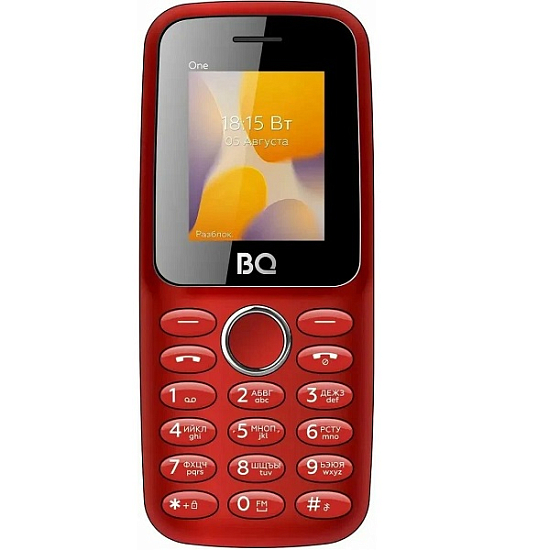 Телефон BQ 1800L One Red