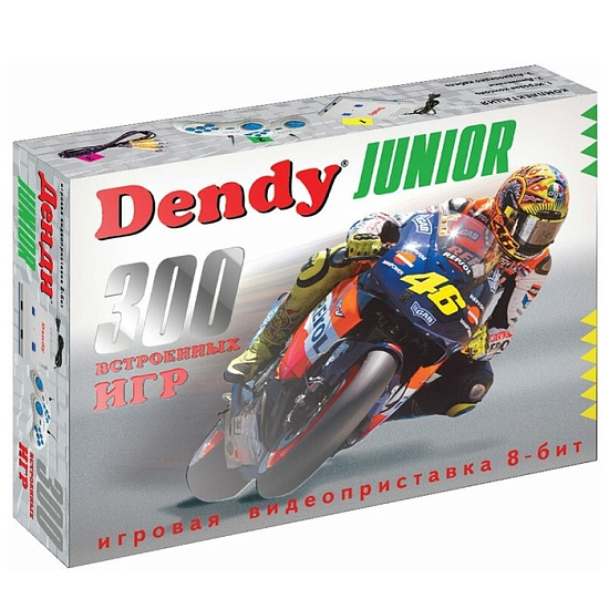 Приставка 8-bit Junior (300 встр. игр)