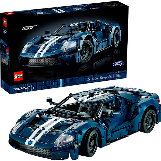 Конструктор LEGO Technic 42154 Автомобиль GT 2022 (УЦЕНКА)