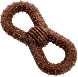 Жевательная игрушка для собак ПИЖОН "Бесконечность", массажная, 19 см