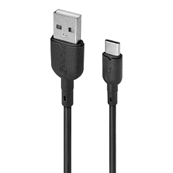Кабель USB <--> Type-C  1.0м FUMIKO CA04 черный