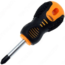 Отвертка шлицевая SL 5х40 мм, двухкомпонентная рукоятка REXANT