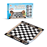 Игровой коврик YuanRunFeng "Напольная игра: шашки" (81х70,5 см, шашки)