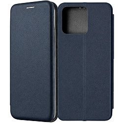 Чехол футляр-книга FASHION CASE для Honor X6C 4G (2025) темно-синий