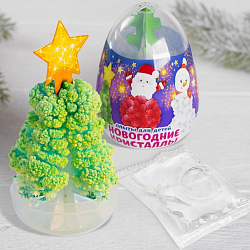 Эврики Набор для опытов "Новогодние кристаллы" МИКС  4324388