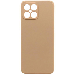 Силиконовый чехол SILICONE CASE NEW ERA для Honor X8 светло розовый