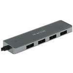 USB Type-C Хаб Ugreen CM219 4-in-1(70336) (4xUSB3.0-A/ Type-C)
