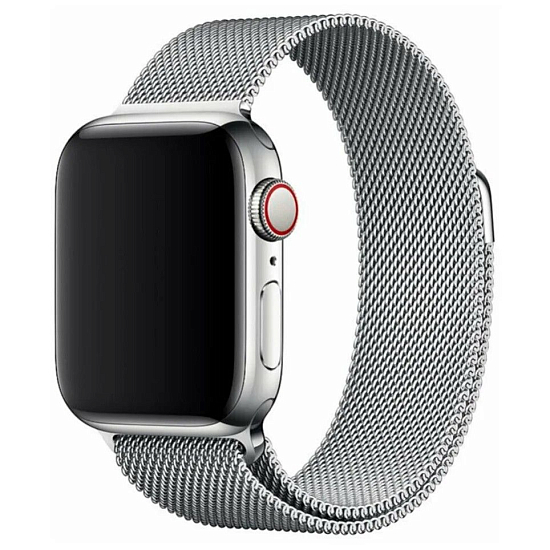 Металлический браслет на Apple Watch 42/44/45mm Серый