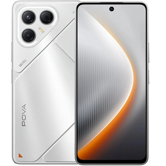 Смартфон Tecno Pova 7 5G 8/256, серебристый