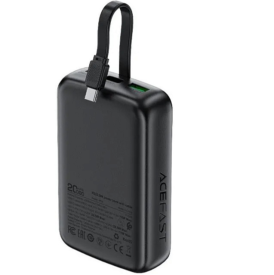 Внешний АКБ ACEFAST M14 (20000mAh) черный, PD20W