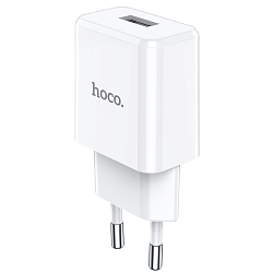 Сетевое ЗУ 1USB 2.1A HOCO N9, Especial, белый