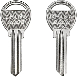 Заготовка ключа U-14D_x_x_U14D_x_ CHINA 2008 КНР