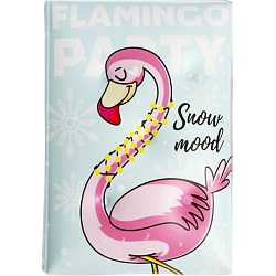 Обложка на паспорт, антистресс, Flamingo party 4981299