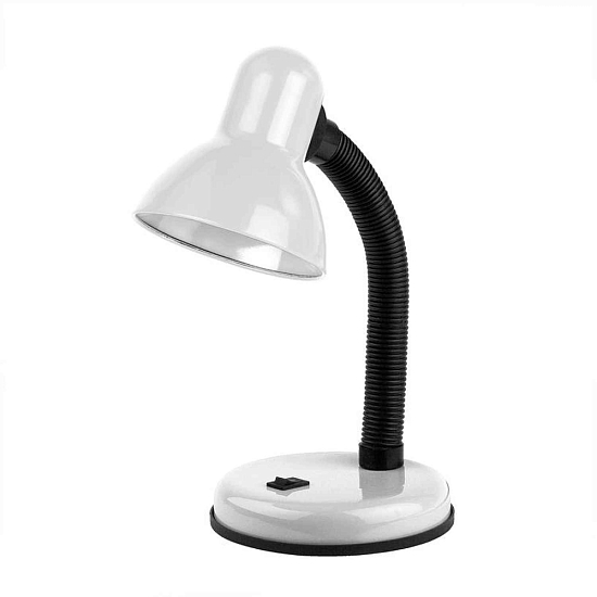 Светильник настольный ЭРА N-120-E27-40W-W белый