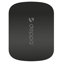 Пластина для магнитных держателей, черный, Deppa