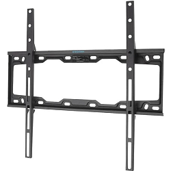 Кронштейн KROMAX Element-3 black, 22-65", черный, настенный, фиксированный