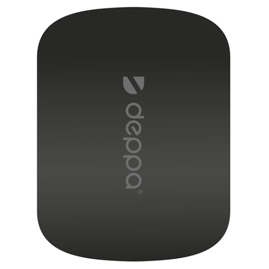 Пластина для магнитных держателей, черный, Deppa