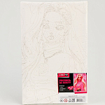 Картина по номерам для детей «Блондинка в розовом», 20 х 30 см 10060287