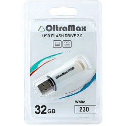 USB 32Gb OltraMax 310 белый