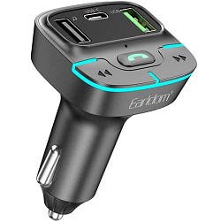 FM-модулятор EARLDOM ET-M101 (2USB выхода + Type-C) Bluetooth