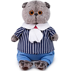 Мягкая игрушка Басик в морском костюме, 25 см (Ks25-118)