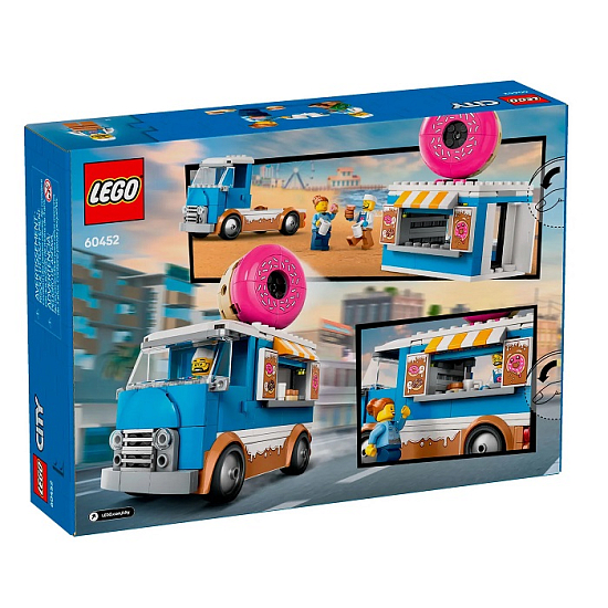 Конструктор LEGO CITY 60452 Пончики на колесах