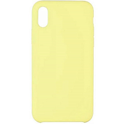 Силиконовый чехол STR Soft Touch для iPhone ХR (лимонад) 32