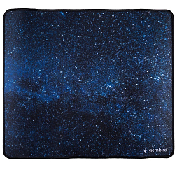 Коврик GEMBIRD MP-35-30-SPACE, 350х300х3мм, "космос", ткань+резина, коробка