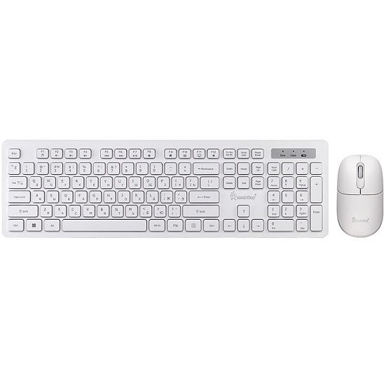 Клавиатура+мышь  Smartbuy 105AG белый (SBC105AGW)