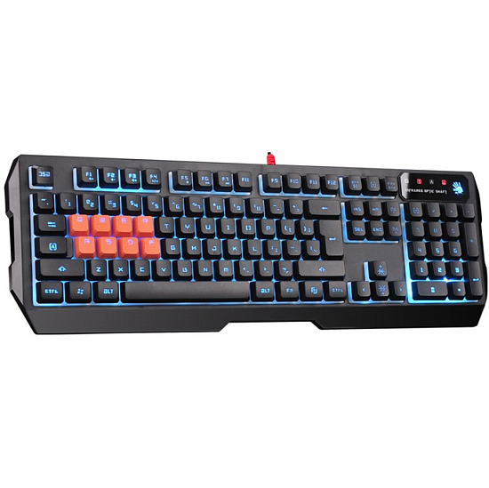 Клавиатура A4TECH Bloody B188 черная игровая USB