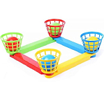 Кольцеброс с корзинками (ромб)