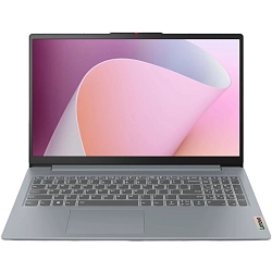 Ноутбук 15.6" Lenovo IdeaPad Slim 3 15IAH8 Ноутбук (Intel Core i5-12450H/ 8 ГБ/ SSD 512 ГБ/ DOS) (83ER00FYRK), серебристый