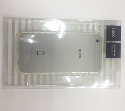 Силиконовый чехол HOCO для iPhone 6/6S (4.7) (прозрачный белый (Light Series))