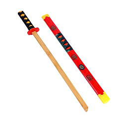 Игрушка деревянная «Катана» 3 × 6 × 66,5 см, МИКС