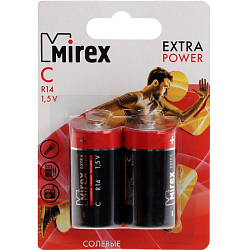 Элемент питания MIREX R14 shrink2