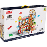 Конструктор FEELO Город «Парк аттракционов», 194 детали