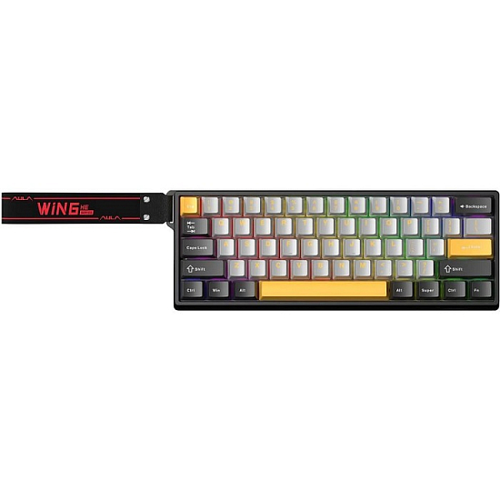 Клавиатуры AULA WIN60HE PRO Edition Light Grey-Dark Grey
