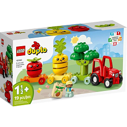 Конструктор LEGO DUPLO 10982 Трактор для перевозки овощей и фруктов