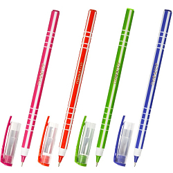 Ручка ПИФАГОР "Softy", СИНЯЯ 143020