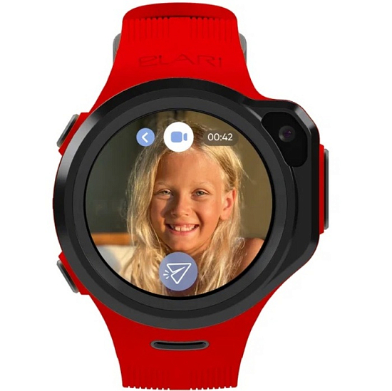 Умные часы ELARI KidPhone 4GR M (красный)