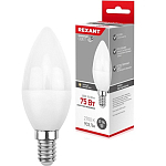 Лампа светодиодная REXANT Свеча (CN) 9.5W/2700K/E14 (1/10/100)