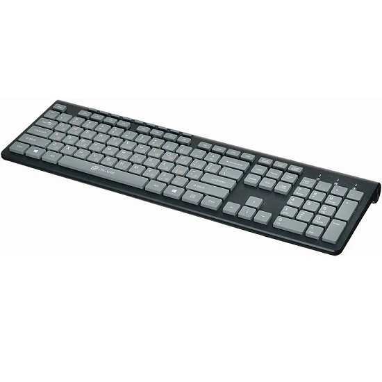 Клавиатура OKLICK 480M, черный/серый