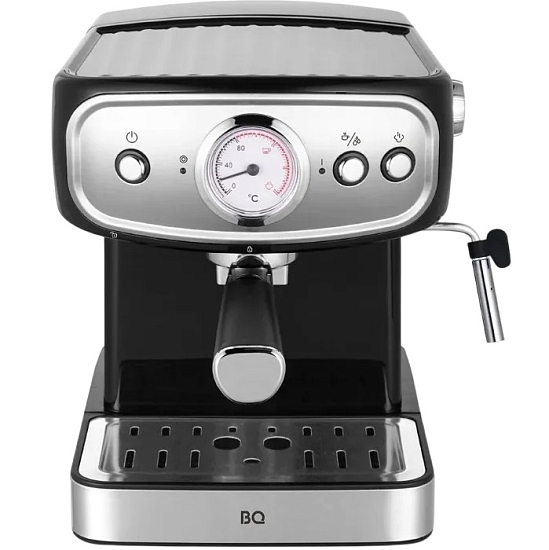 Кофеварка эспрессо BQ CM1006 Черный-Стальной