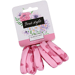 Резинка для волос "Лина" (набор 6 шт) бабочки, 4 см, микс   6970538