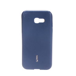 Силиконовый чехол CHERRY для SAMSUNG Galaxy A3 (2017) матовый, синий