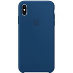 Силиконовый чехол SILICONE CASE для iPhone XS Max Blue Horizon (c LOGO)